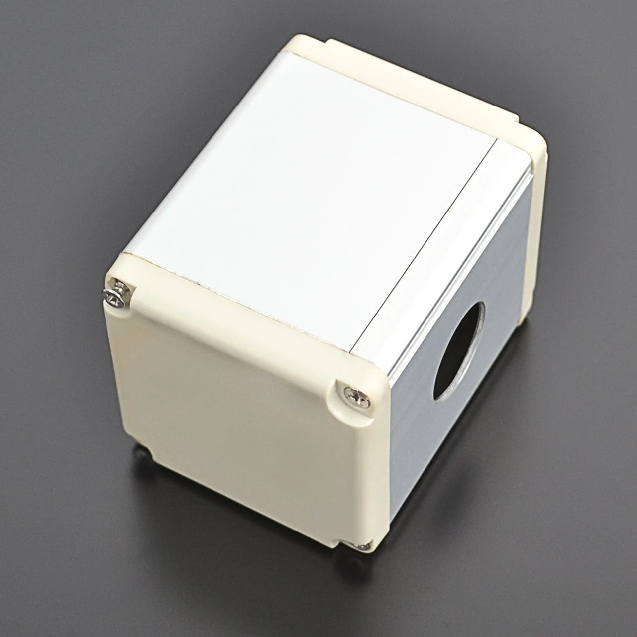 QH31-1 Aluminum Alloy Push Button Switch Box 65*65mm One-Hole Waterproof 22mm 1-Hole IP66  Protection Level