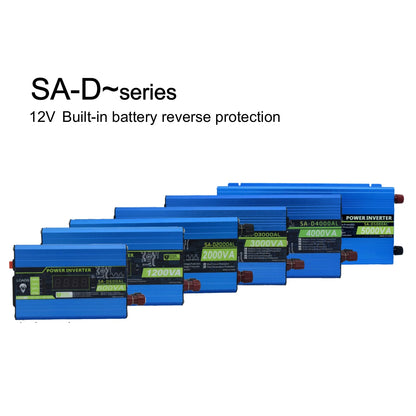 SA Series Corrected Wave Inverter with Display Function Inverter Solar Inverter for Home House Pv Panel Inverter Manufacturers
