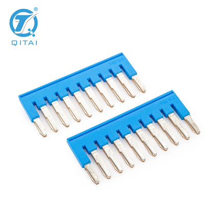 FBS 10-5BU  Plug-In Din Rail Terminal Block Central Fixed Bridge Screw Bridge Screw Terminal Block Plugging Jumper