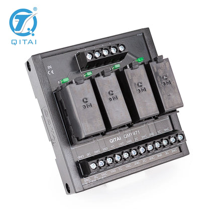 Factory Custom Available High Quality QMY471 16A Super Power  DC 24V 250VAC 4 Bits Relay Terminal Block Module