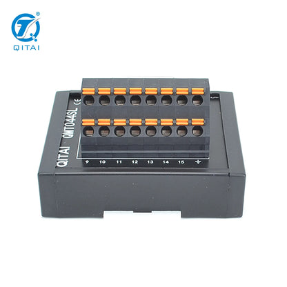 QMT044SL Spring Type 15 PIN Female PLC Terminal Block Module for D-SUB Connector Automotive PLC Connect Terminal Station