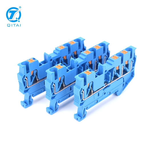 QPT2.5BU Terminal Block Push-in - QITAI industrial automation components