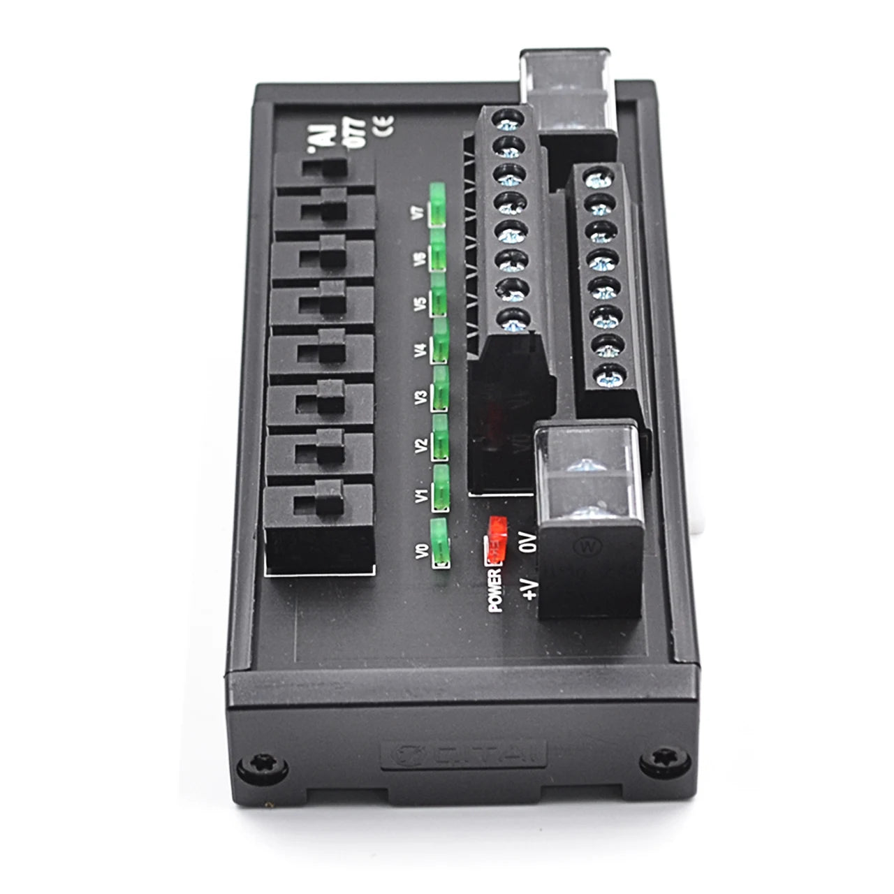 QMT077 PLC Interface Terminal Block wiring detail