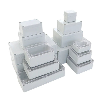 Custom IP66 Small Electric Enclosure ABS PC Waterproof Outdoor Plastic Electrical Junction Box Electronics Instrumentation