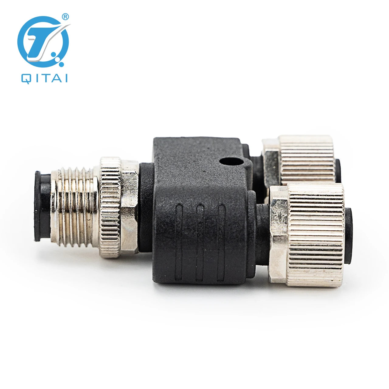 M12-M05 2xF05A Waterproof M12 Y Connector 5 Pin Male to Female Unshielded Adapter Connector
