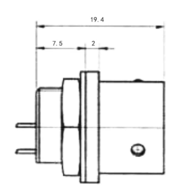X12-3B Copper Fast Socket B Industrial Waterproof Electrical Aviation Connector 2-8P Power Microwave Multi Application