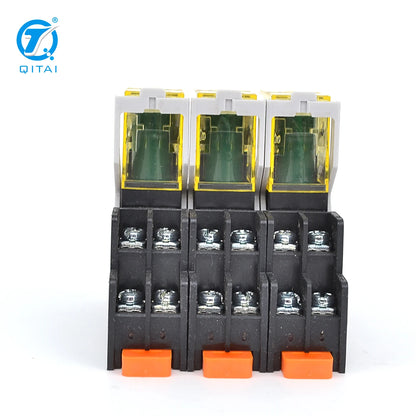QMY539 8A 250VAC 30VDC Power Relay Module Terminal Block Modules Screw Way 16AWG