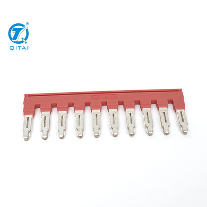 FBS  10-10 Plug-In Din Rail Terminal Block Central Fixed Bridge Screw Bridge Screw Terminal Block Plugging Jumper