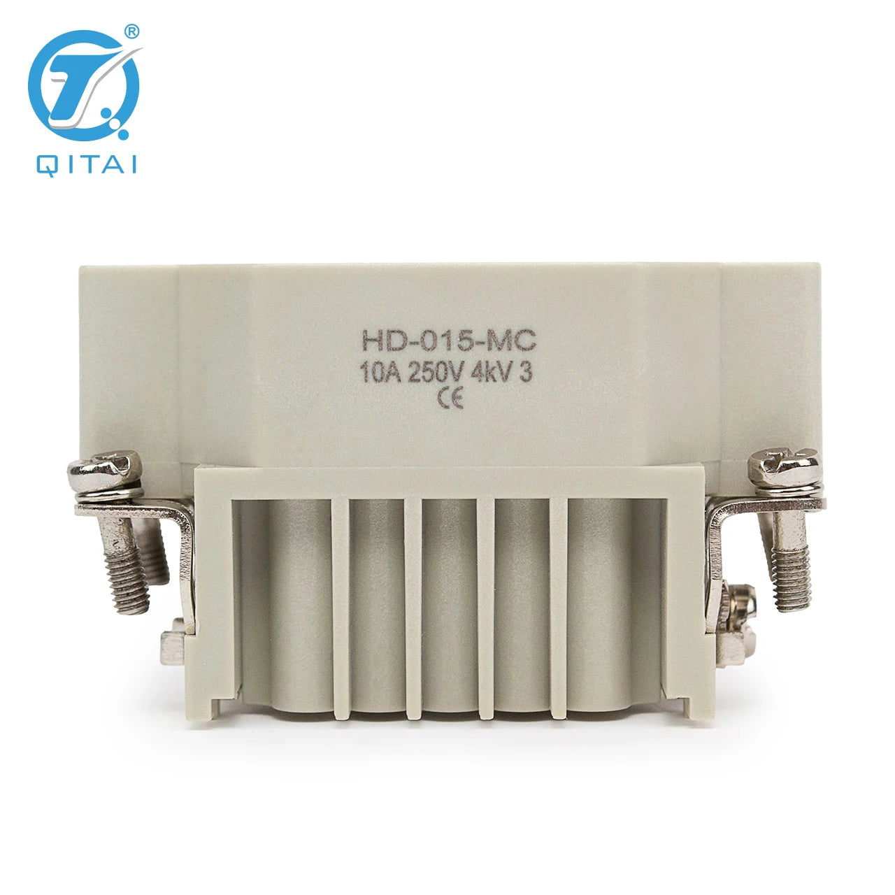 HD-015-MC 10A 250V Side Entry High Construction Hood Connector Cable H6B-SKH-2B-M32 Thread Size 2 Bolts