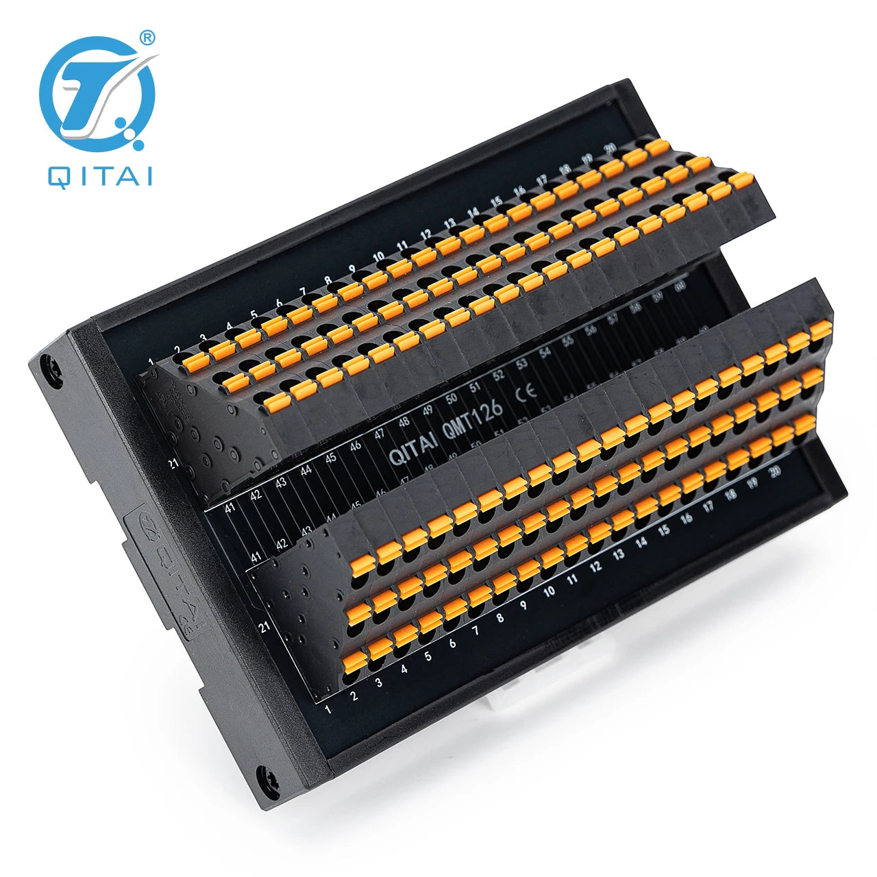 QMT126  Spring Type Terminal Block Transfer Two-layer Independence  European Quick-connect Terminal