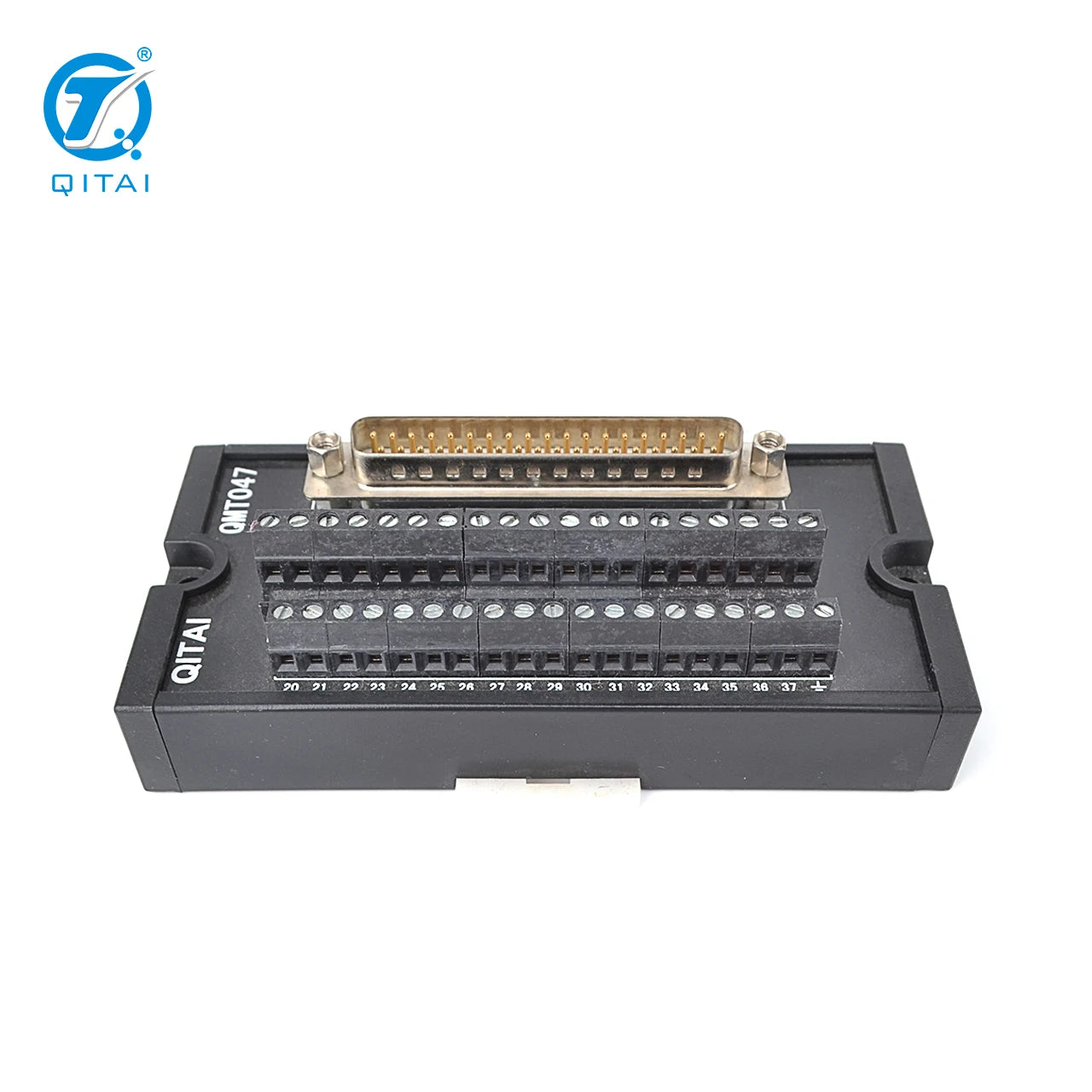 QMT047 Terminal Block Module Suitable for D-SUB Connector PLC Connect 37 PIN Male PLC Terminal Station