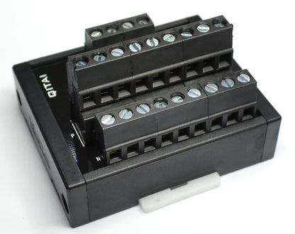 QMT075  Common Terminal Block Standard 35mm DIN RAIL the Various Branches of the Load Components Output DC24V 10A