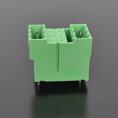 QSD-508VC-2X3P 5.08mm Pitch 6P Green Simple Cheap Male and Female Pcb Screw Terminal Blocks Types