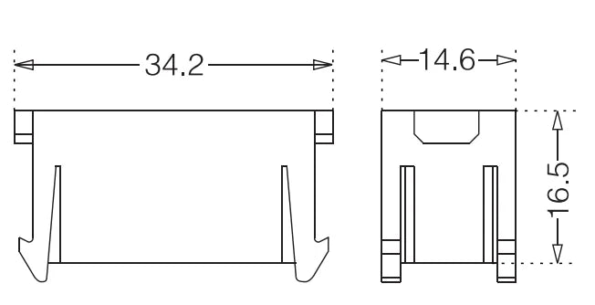 HM-000 Heavy Duty Connector Socket V0 UL94 for Industrial Electric Communication Equipment