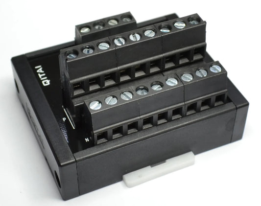 QMT075  Common Terminal Block Standard 35mm DIN RAIL the Various Branches of the Load Components Output DC24V 10A