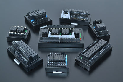 QMY416D-P  16 Bits Intermediate Relay Terminal Block Module Connection Relay Module With Light PNP