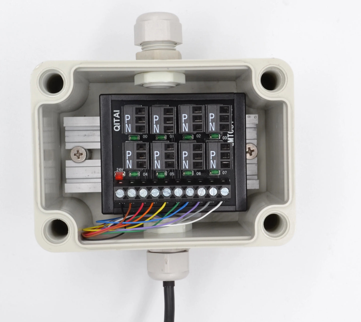 TB-AGR-1010 Electronic Waterproof IP66 Sealed Control Panels PC ABS Plastic Junction Box Enclosure Case QITAI Brand