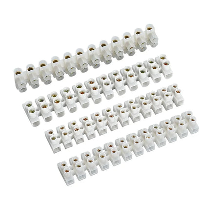 PA Feed Through Terminal Block Wire Quick Auto Wiring Lever Electrical Fire-resistant Connectors Screw Terminal Blocks