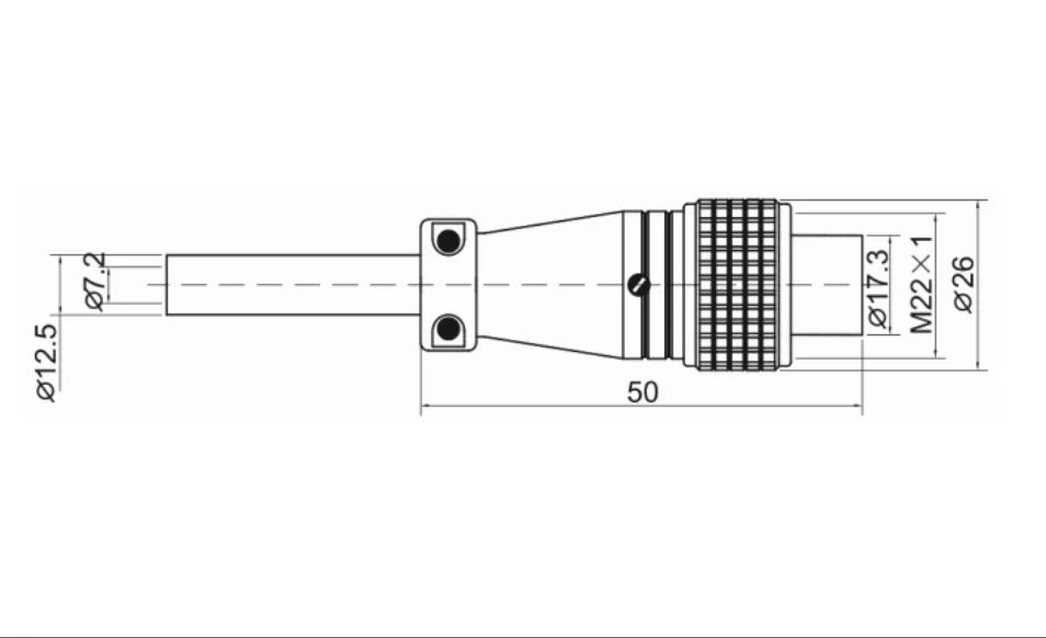 P20-12A High Quality Aviation Cable Connector Circular Plastic Socket Waterproof Copper Contacts Power Applications China Origin