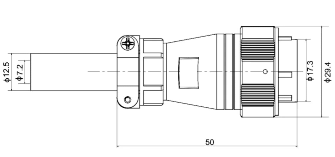 PTX20F-5A Industrial Multicore Connector Waterproof Dustproof 2/3/4/5/6/7/8/9/10/12/14 Pin Circular Aviation Plug for Power