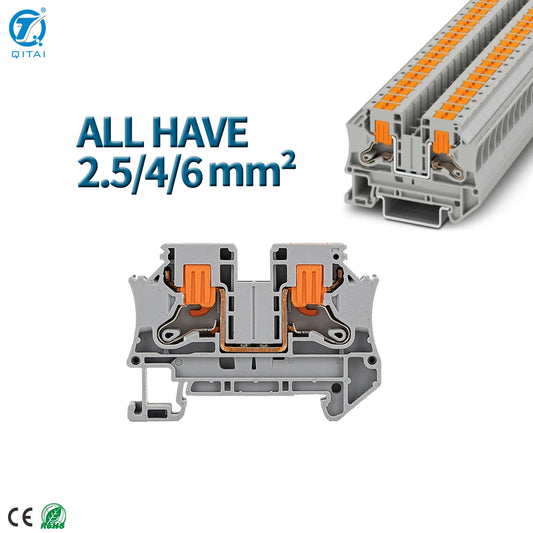 QPTV-6 Terminal Block Copper - QITAI industrial automation components