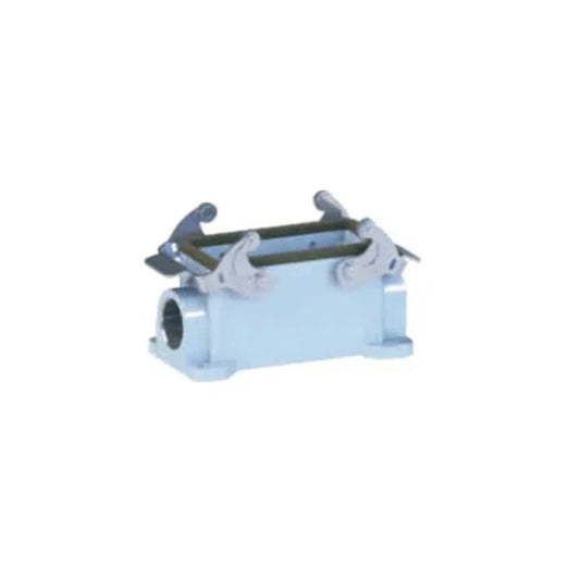 H16B-SG-2L-2M25 Heavy Duty Connector Compact Series Top Entry Protective Hoods Aluminum Housing Copper Contacts