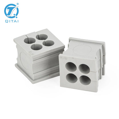 CES 4/6 Multi Cable Transit Seal 4 Cables Holes Small Grommets Cable Entry Systems TPE or Black 6mm Cable Management Accessories