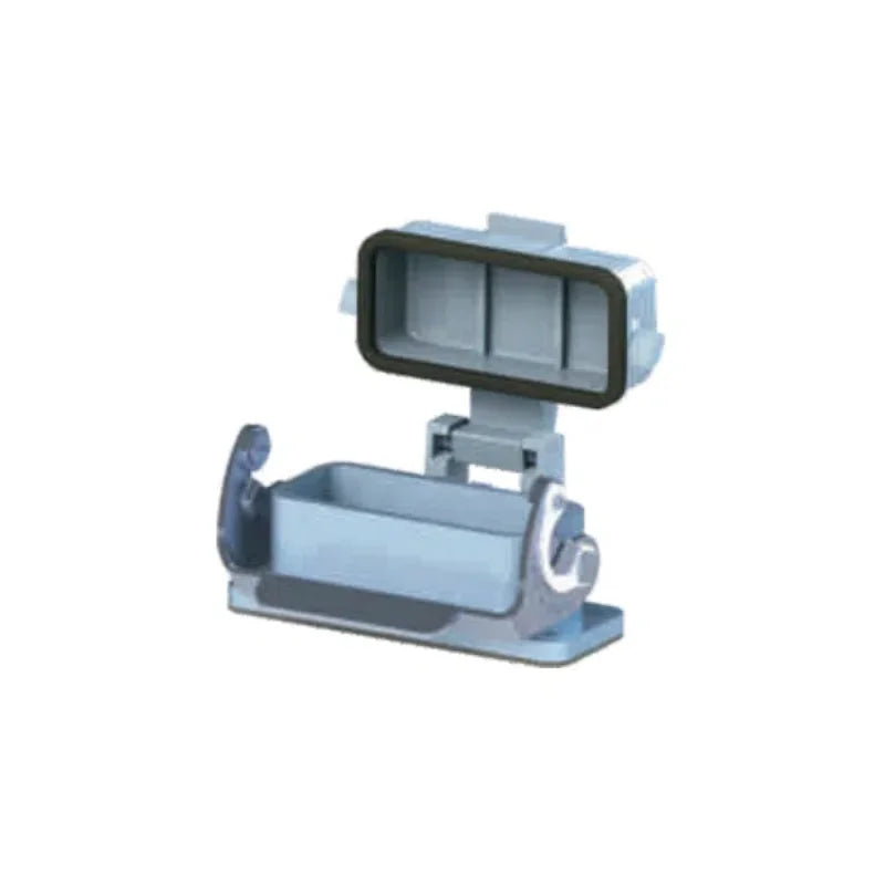H10A-ST-CV-AL Heavy Duty Compact Top Entry Wiring Connector Copper Contacts IP65 Rated Aluminum Housing Protective Hoods