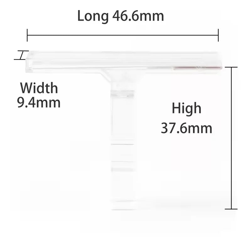 QUKJ-BJ KLM-A Terminal Strip Marker Carrier Holder Din Rail Terminal Block Accessories Terminal Marking Seat Label