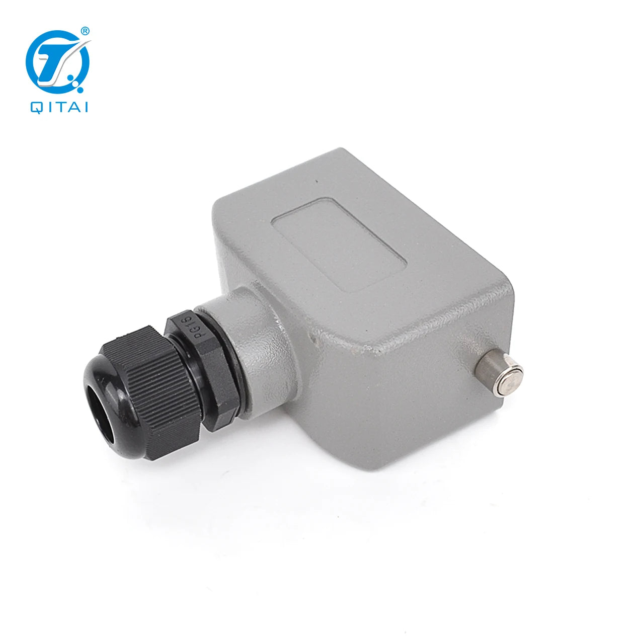 H10B-TK-2B-PG16 Industrial Compact Series Top Entry Aluminum Housing IP65 Heavy Duty Connector Protective Hoods