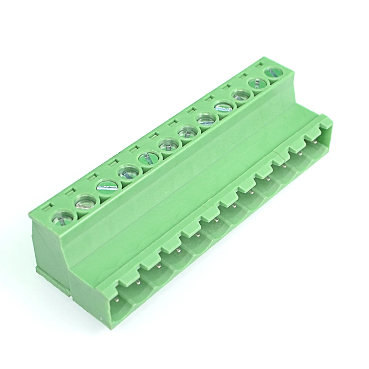 QPS-508-12P 15A 300V PCB Mount Screw Wiring Printed Circuit Board Terminal Strip Block