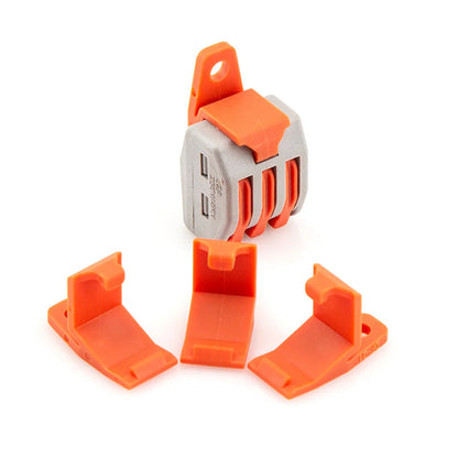 QPCT Quick-connect Terminal Block Screw Mounting Bracket Fixture Arm Holder Frame Terminals Fixing Accessories