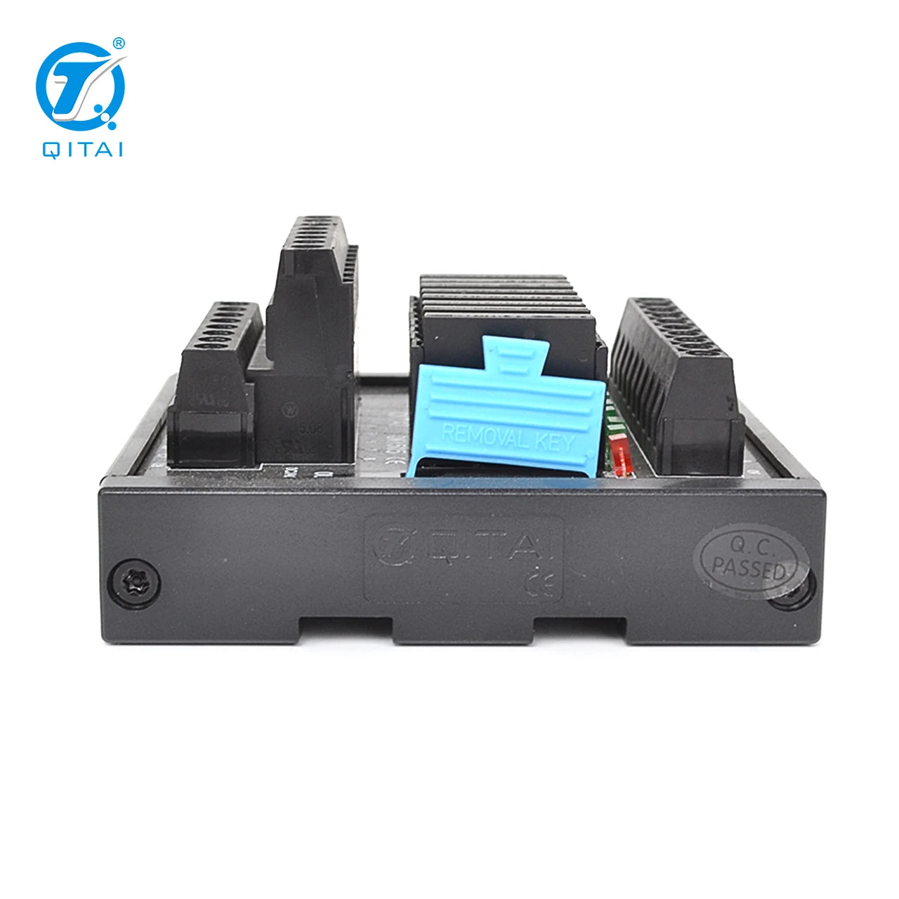 QMY504SL-P DC24V Automotive Solid State Relay Terminal Block 8 SSR 5A 60V Output MOS 1A Brass Contacts Screw Connection
