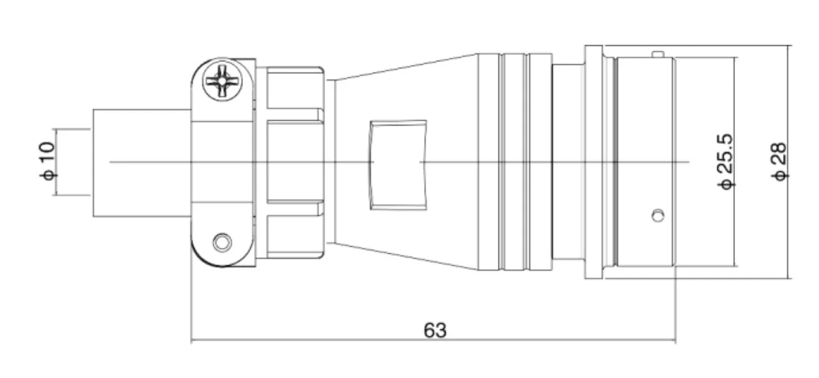 PTX24-19K  24MM Professional Aviation Wire Connectors Manufacturer CNC Electrical Equipment 6/10/12/19 Pin Waterproof Connector