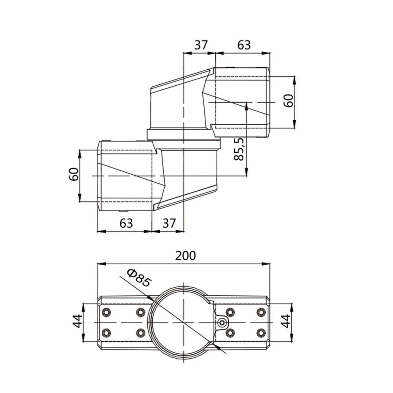 Electrical Equipment Enclosures Racks and Cabinets Model  Swivel Base Aluminium  Alloy Tube
