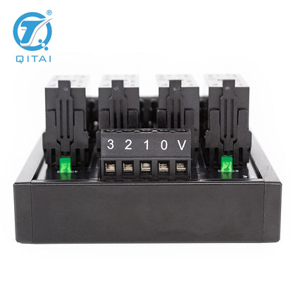 Factory Custom Available High Quality QMY471 16A Super Power  DC 24V 250VAC 4 Bits Relay Terminal Block Module