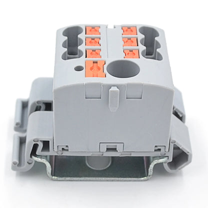QPTFX 6/6*2.5-D Straight Plug 6 Bit Distribution Block for Automotive 2.5 Mm² Wire Diameter Horizontal Installation Automation