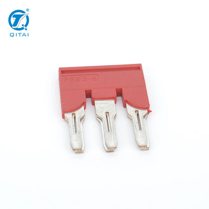 FBS 3-8  Plug-In Din Rail Terminal Block Central Fixed Bridge Screw Bridge Screw Terminal Block Plugging Jumper
