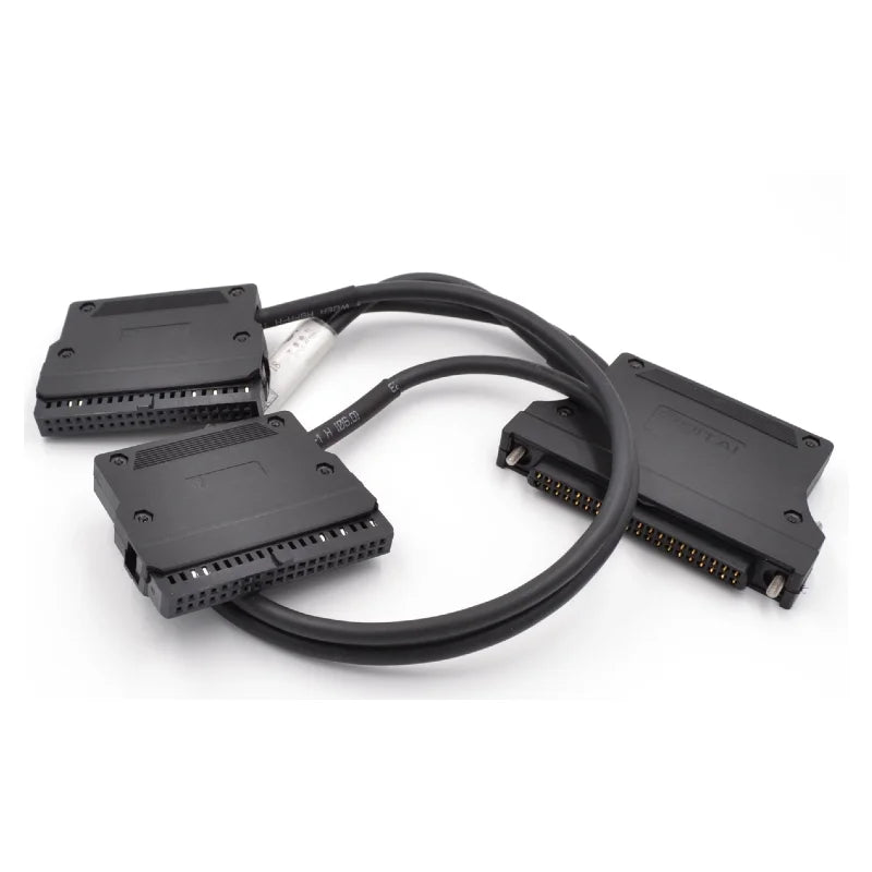 QX212-2-500 AWG28 40P 20P FCN MIL Cable  Terminal Block Connection PLC Cable Control