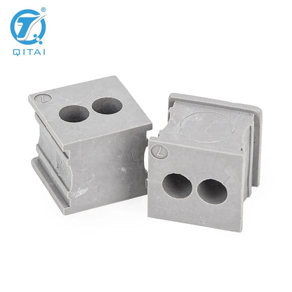 CES 2/7 2 Holes Small Grommets Electric Cable Entry Systems TPE Offwhite or Black 7mm Wire Diameter Range Wiring Module
