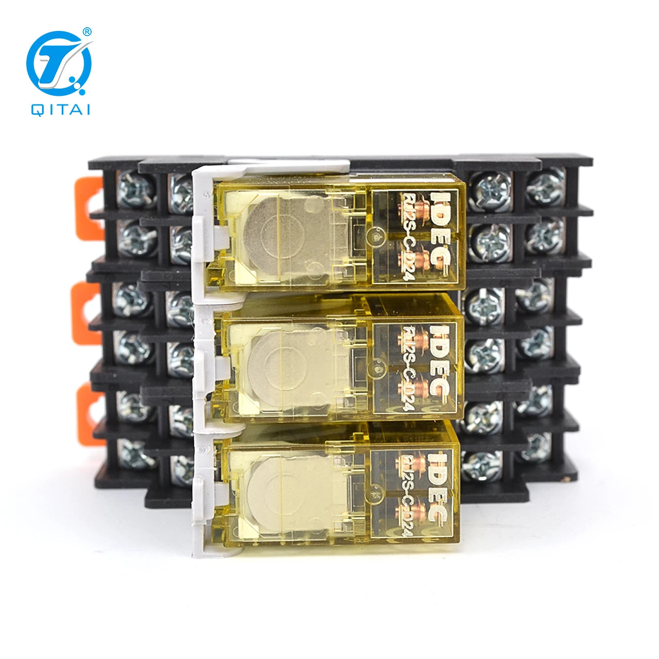 QMY539 8A 250VAC 30VDC Power Relay Module Terminal Block Modules Screw Way 16AWG