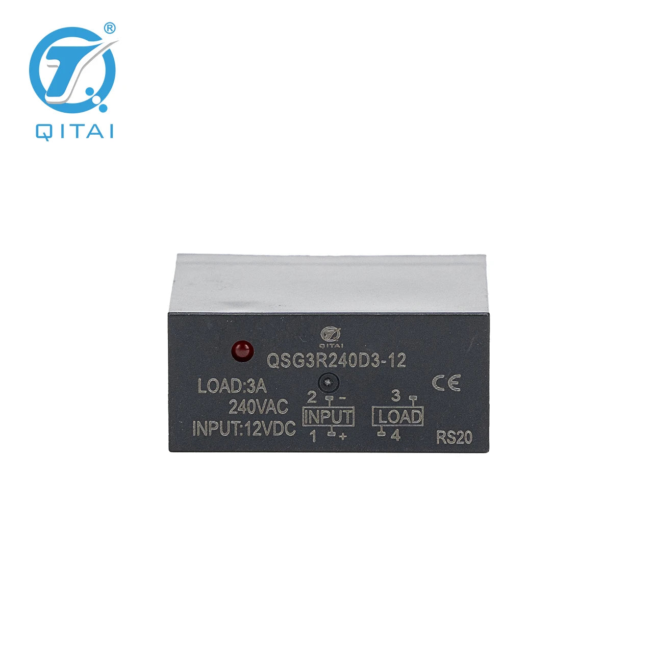 QSG3R240D3-12 5VDC 12VDC 24VDC 25A 40A 60A Single Phase DC Output Solid State Relay General Purpose