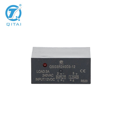 QSG3R240D3-12 5VDC 12VDC 24VDC 25A 40A 60A Single Phase DC Output Solid State Relay General Purpose
