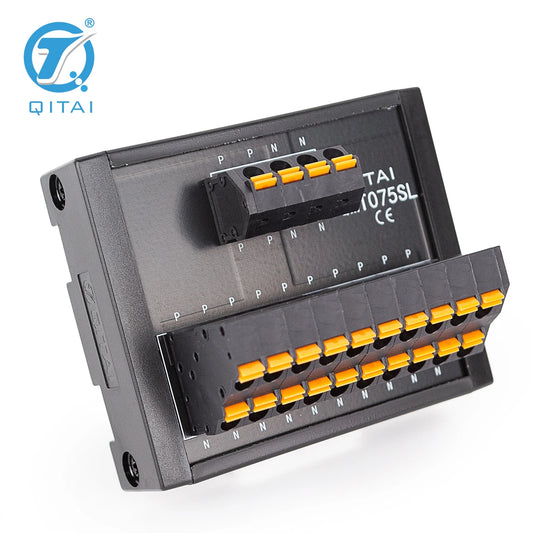 QMT075SL  General Terminal Block Standard 35mm DIN RAIL the Various Branches of the Load Components Output DC24V 10A