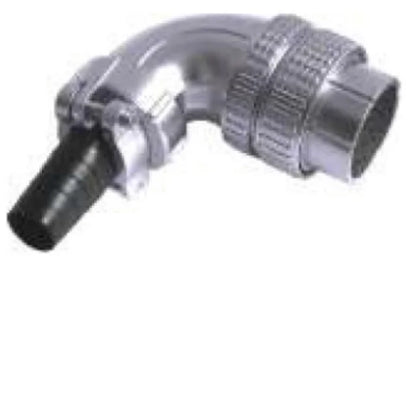 P20-2D  Cable Bending Type Plug D 250V Metal Circular Aviation Connector Waterproof for Aviation 2-14 PIN
