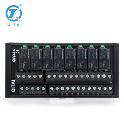 QMY414 DC24V 5A Relay Module 8 Channel PLC Terminal Block 400mW Contact 1C