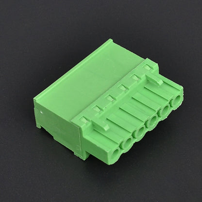 QPRB-508-6P Green PA Material 6P Male & Female PCB Terminal Blocks 5.08mm Pitch Durable and High Quality Terminals
