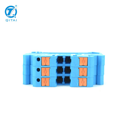QPTV-4BU 1000V 41A Plug-In Copper 2 Contacts Industrial Automation Equipment Terminal Blocks