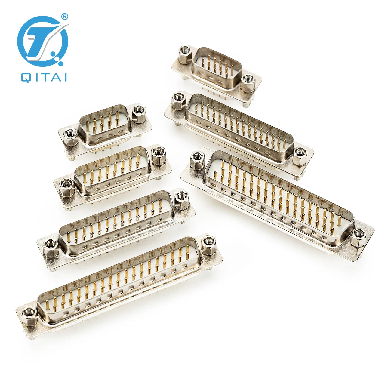 QX823 Series D-sub Female 9P/15P/25P/37P Industrial Waterproof Power Automotive Electrical Multi Application Connector