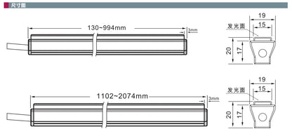 QX03-24-RYG-238 24V 3mm Warming Light for Automation Equipment 3 Color 5050 Lamp